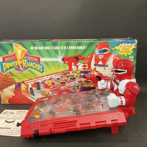 Mighty Morphin Power Rangers Red Ranger Pinball Challenge - Picture 1 of 12