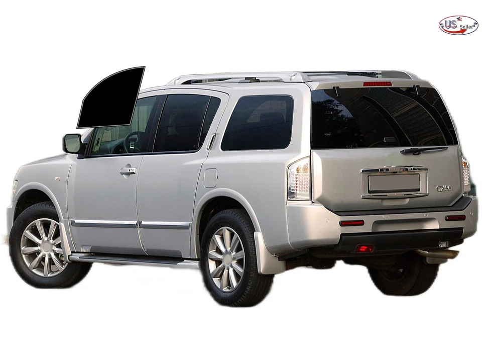 Kit de película de tinte de ventana de 2 capas precortada personalizada computarizada para Infiniti QX56 2004-2010 Foto 2 de 4