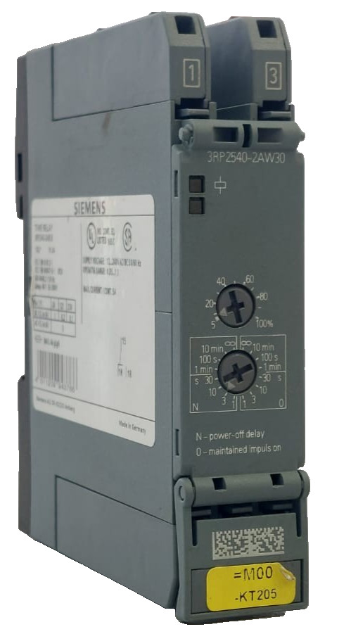 Siemens 3RP2540-2AW30 Time Delay Relay 12-240V AC/DC 5A Industrial