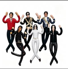 Michael Jackson Cosplay Doll Plush Stuffed Figure Abstract Joint Mobility Toy US