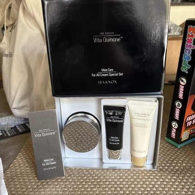 ISA KNOX Age Focus Mela Care For All Cream Special Set 3 Items Moisture K-Beauty