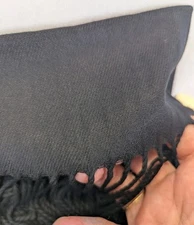 Shaw, Black Wedding/Dressy Wrap. Super Soft. Approx: 76"X26"