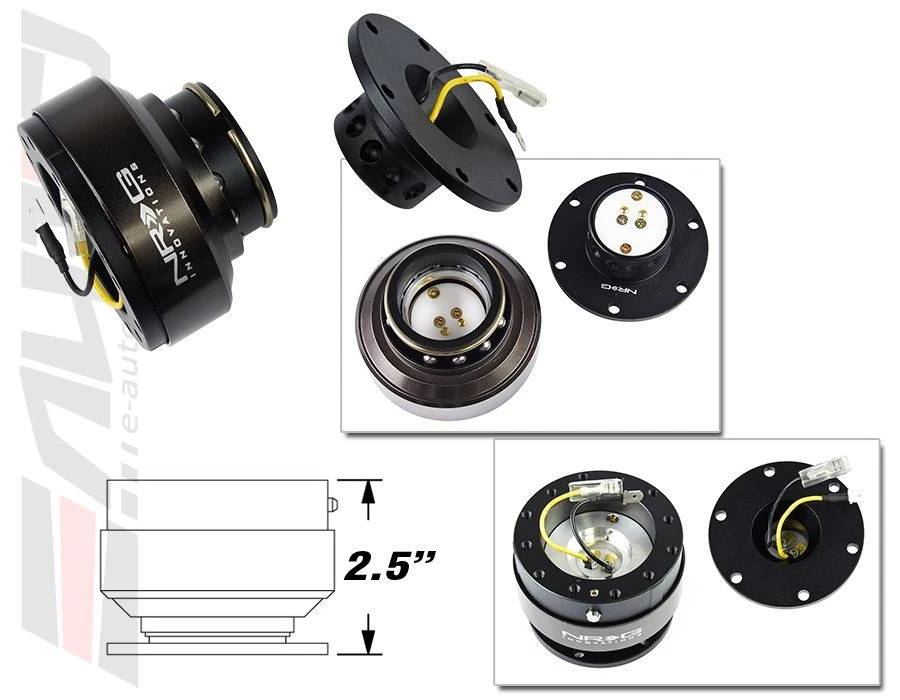 Buje de volante NRG + liberación rápida 200BK para Celica 98-04 MR-S Chaser JZX100 Foto 4 de 4