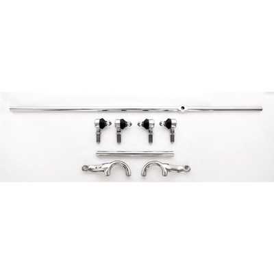 Johnson's Hot Rod Shop 110-016 Long 4'' Drop Axle Steering Kit