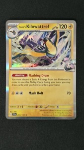 Ionos Kilowattrel (055/159) FOIL - Journey Together - Pokemon Card Holo Rare