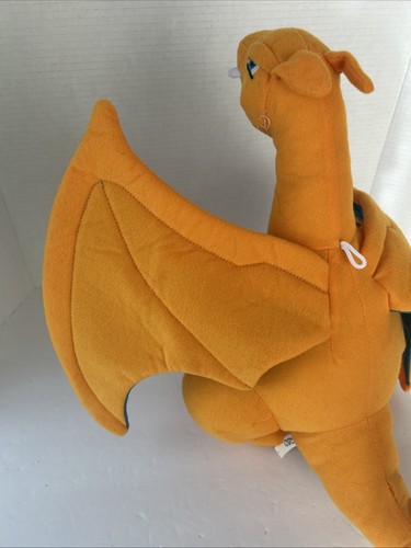 Pokemon Large Charizard Charmander Evolution Jumbo Plush Stuffed Toy Lot of 2 - Picture 12 of 15