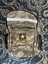 U.S. Army Digital Camo Backpack School Bag Military Camouflage Multiple Pockets