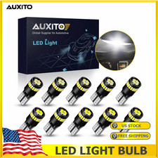 10pcs T10 194 168 Led Interior Light Bulbs Super Bright Canbus Xenon White 6000k 10pcs T10 194 168 Led Interior Light Bulbs Super Bright Canbus Xenon White 6000k
