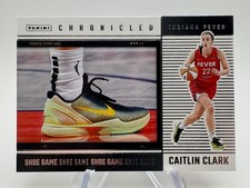 2025 Caitlin Clark Chronicled CAITLIN CLARK  Shoe Game #72 Indiana Fever