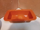 Fiestaware 1.4 Quart Ceramic Loaf Baking Dish Poppy HLC