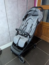 Silver Cross Clic Compact Stroller - Grey Cabin approved one hand folding system