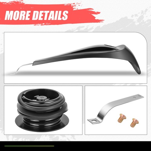 Dash Fuel Console Gas&Tank Cap Cover for Harley Electra Road Glide Touring 08-20 - Picture 4 of 5