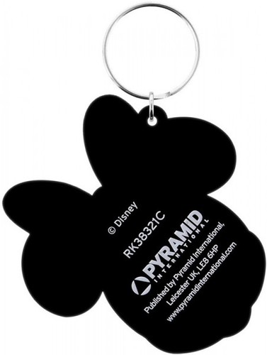Disney Schlüsselanhänger Gummi Minnie Mouse 6 cm Schlüsselanhänger Mickey Keychain 383217 - Bild 2 von 3