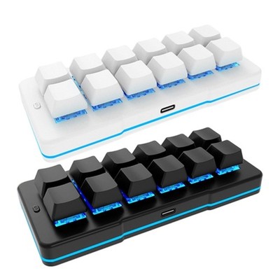 12Key Corded Keyboards For Shortcut Macros And Quick Commands Mini Keypad