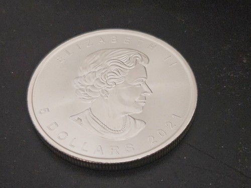Silbermünze Kanada 2021 Maple Leaf 5 Dollars 0,9999 Feinsilber 1 Oz - Bild 4 von 4