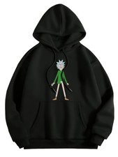 Rick and Morty Men'S Funny Graphic Print Hoodie Rick, Morty, Summer  Mr. Poopy