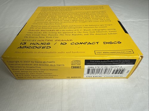 Schulz and Peanuts A Biography 10 CD Set - Complete - Imagen 4 de 4