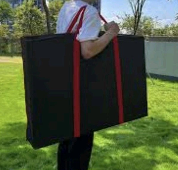 Cornhole Carrying Case for 4'x2' Regulation Boards – Heavy-Duty Cornhole Boar...