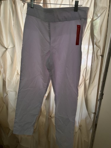 krazy larry nwt white ankle length pull on sz 10