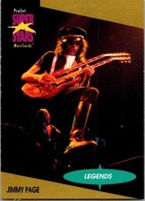 1991 Pro Set Musicards - Music Stars - Legends - Jimmy Page