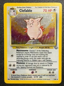 Clefable Pokemon Card | eBay