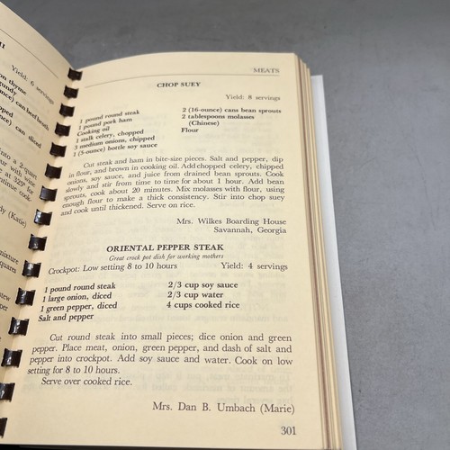 A Taste of Georgia Cookbook Southern Cooking & Baking Recipes Vintage 1988 - Picture 14 of 19