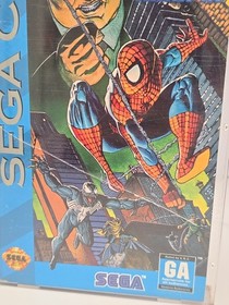Amazing Spider-Man vs. The Kingpin Sega CD Manual w/ Reg Card CIB Authentic