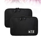  3 Pack Elektronische Tasche Kabelorganizertasche Elektronikspeicherbeutel
