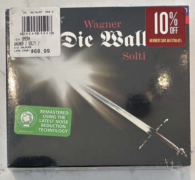 WAGNER - Die Walkure - 4 x CD Set - 1997 - Solti - Wiener Philharmonic Orchestra