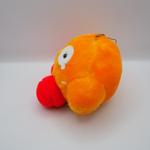 D1106B Rare Peluche Kirby Crash Orange Pleurer Takara 1993 5" Jouet Poupée Japon - Photo 4/10