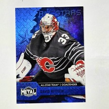 2020-21 Skybox Metal Universe - All-Stars David Rittich #194 Blue Spectrum