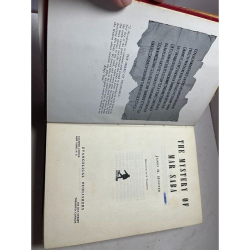 Das Geheimnis von Mar Saba von J. H. Hunter Hardcover Buch mit Schutzumschlag 1947 - Bild 3 von 4