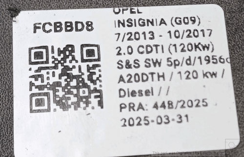 luftfilterkasten für CHEVROLET (DAEWOO) MALIBU 2.0D Ber 2012-2016 fcbbd8 - Bild 5 von 6