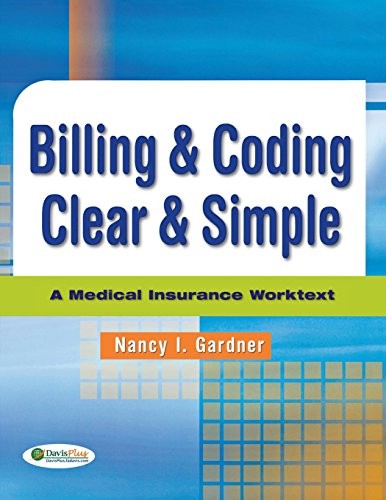 BILLING & CODING CLEAR & SIMPLE: A MEDICAL INSURANCE By Gardner Cpc Cma Nancy - 第 1/1 張圖片