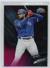 2021 Topps Chrome Black Joey Gallo Red Refractor #4/5