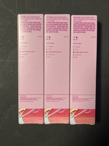 3x Good Molecules Gentle Retinol Cream For All Skin Types 1 oz New in the box - Picture 2 of 5