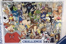 NEW Sealed Ravensburger Warner Bros Looney Tunes Challenge 1000 Pc Jigsaw Puzzle