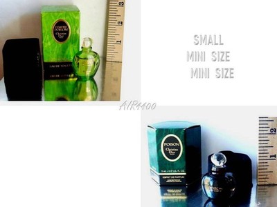 Christian Dior SMALL MINI Size 5ml: TENDRE POISON EDT- POISON EDP Box Yr Choice