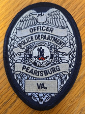 PEARISBURG VIRGINIA small POLICE PATCH