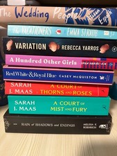 Contemporary Romance and Fantasy Book Lot