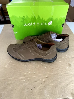 WALDLÄUFER Slipper, Halbschuhe, Gr42 (8), Leder - Bild 1 von 4