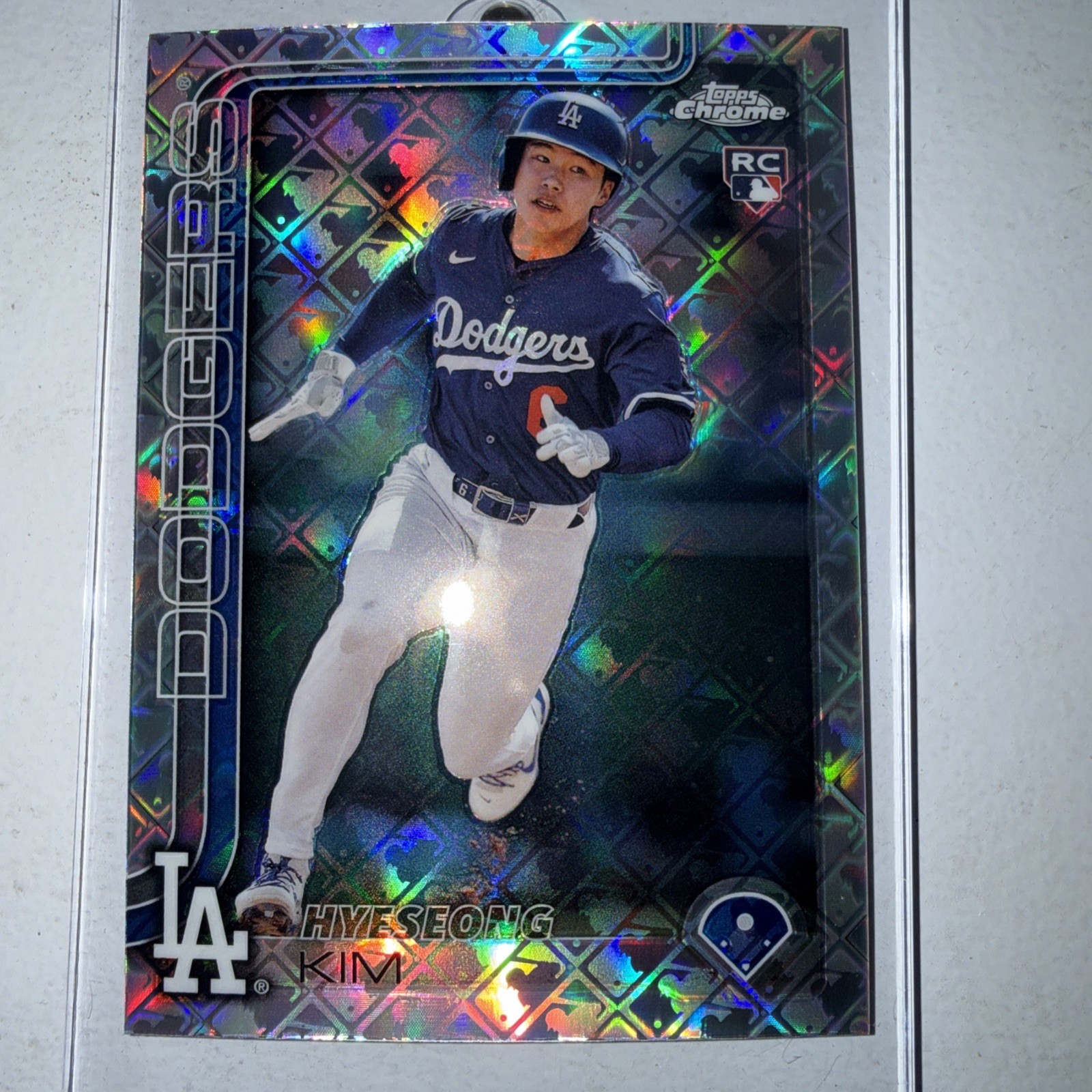 2025 Topps Chrome - Hyeseong Kim #152 Topps Refractor (RC)