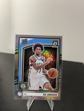 2024-25 Panini Donruss Optic - Rated Rookie AJ Johnson #277 Holo Prizm (RC)