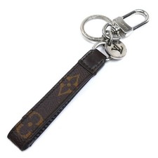  VG Louis Vuitton M77165 Porto Cure Slim dragonne CX0272 Key ring PVC silver