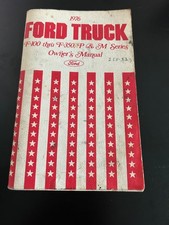 1976 Ford Pickup Truck Owners Manual F100 F150 F250 F350 Owner User Guide Book 1976 Ford Pickup Truck Owners Manual F100 F150 F250 F350 Owner User Guide Book