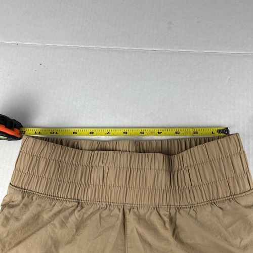 Jordan Legend Brown High Waist Youth Large Girls Shorts 724 - Picture 3 of 7