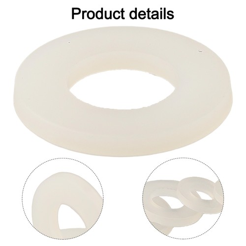 Assorted 520pcs White Nylon Washers in 8 Sizes for Various Applications - Photo 10/12