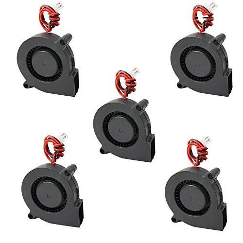 Comidox Black Brushless DC 5015S 5V 0.1-0.3A 50x15mm Cooling Blower Fan 5Pcs - Picture 1 of 3