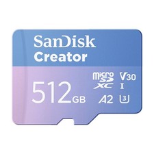 Sandisk SDSQXAV-512G-GN6MS Creator Series Microsdxc 512gb Uhs-i Class 10 W/