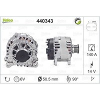 Valeo Generator Lichtmaschine 140A 14V FüR VW Transporter VI Bus SGB SGG SGJ